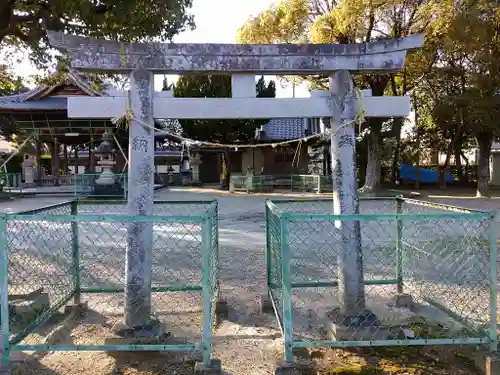 勝手神社（金谷勝手神社）の鳥居