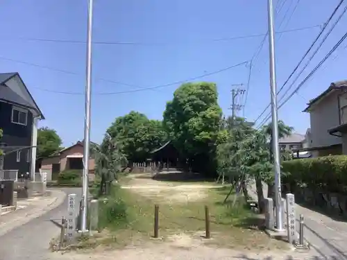 熱田神社　諏訪神社の周辺