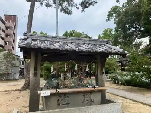 三津厳島神社の手水舎