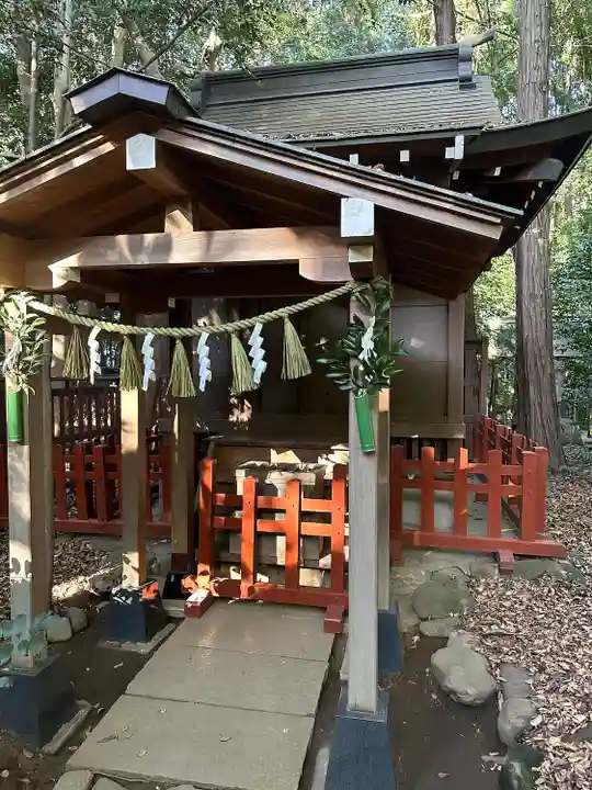 駒木諏訪神社の末社・摂社