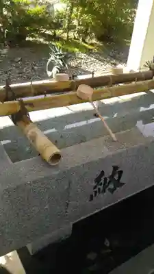 福井県護国神社の手水舎