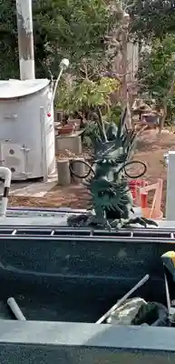 多聞院の手水舎