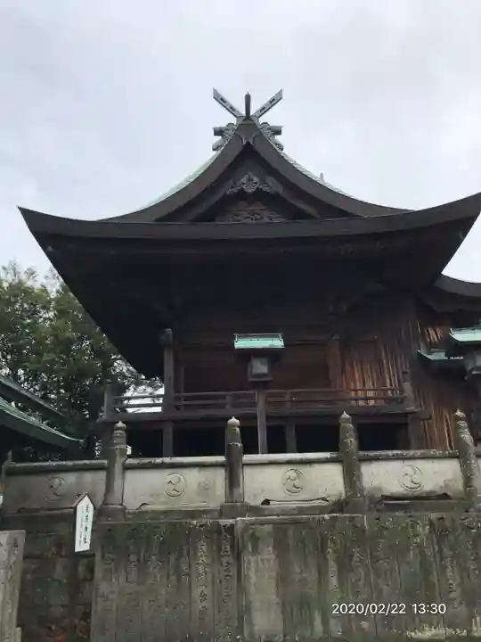琴彈八幡宮の本殿・本堂