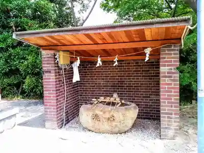 神明社（北浦神明社）の手水舎