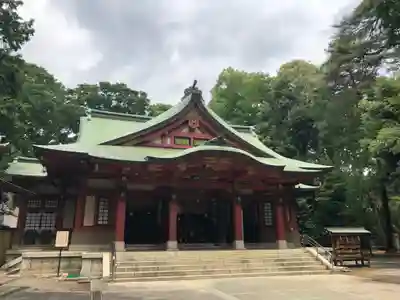 世田谷八幡宮の本殿・本堂