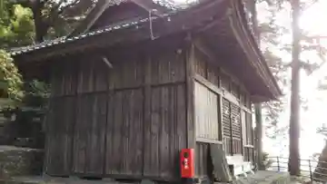 猪之谷神社の本殿・本堂
