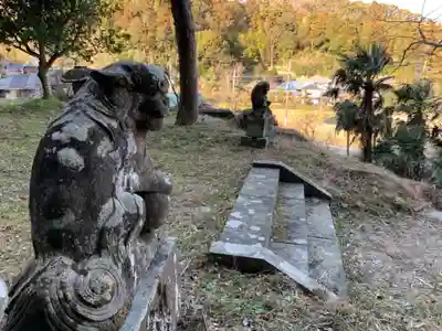 日吉神社の狛犬