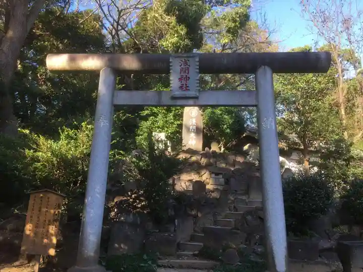 姉埼神社の鳥居