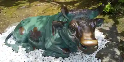 旭川天満宮の像