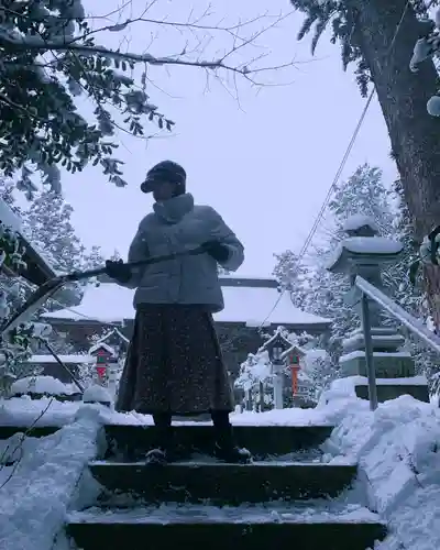 滑川神社 - 仕事と子どもの守り神(福島県)