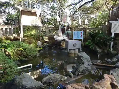 江島神社の庭園