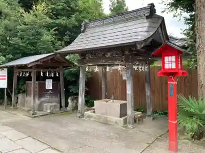 鷲宮神社の手水舎