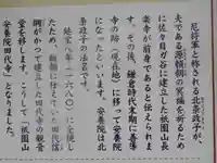 安養院 (田代寺)の歴史