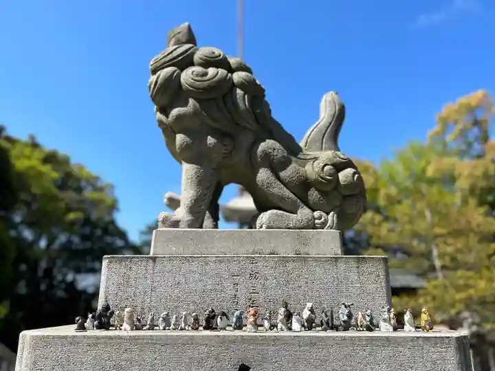 神峰神社の狛犬