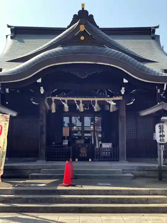 磐井神社の本殿・本堂