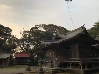 玉﨑神社の本殿・本堂