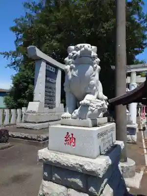 宗任神社の狛犬