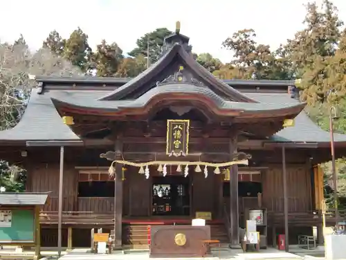 水戸八幡宮の本殿・本堂