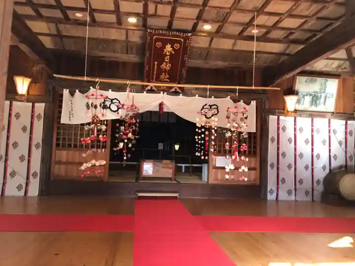 春日神社の本殿・本堂