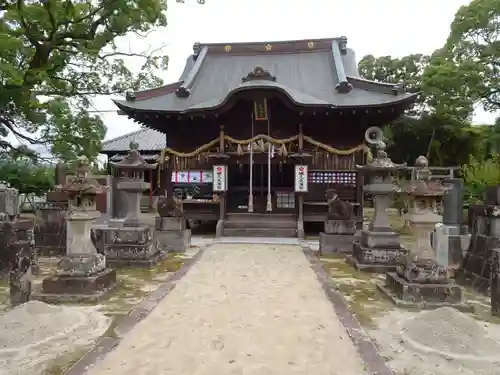 蛎久天満宮の本殿・本堂