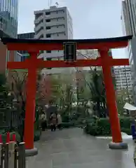 福徳神社（芽吹稲荷）の鳥居