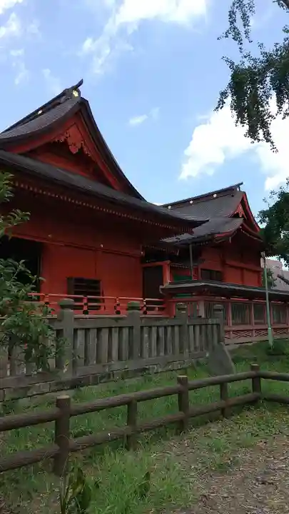 飯香岡八幡宮の本殿・本堂