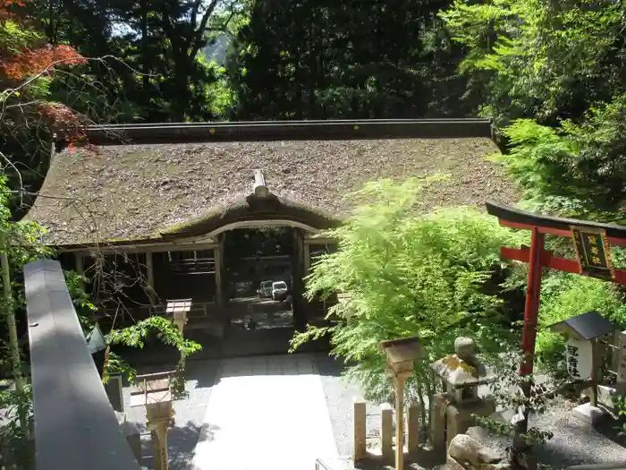 由岐神社の本殿