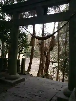 群塚神社の鳥居