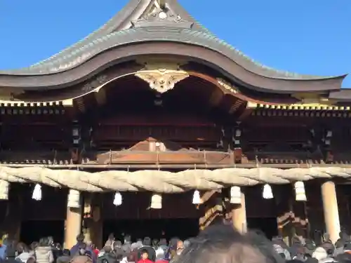 寒川神社の本殿