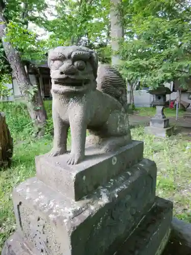 永山神社の狛犬