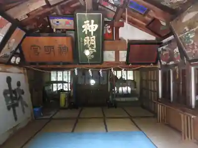 神明社の本殿・本堂