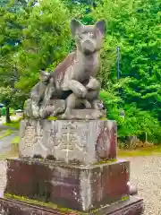 女化神社の狛犬