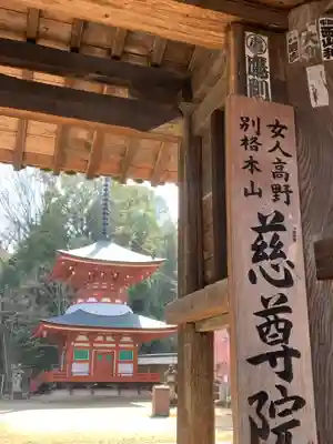 慈尊院の山門・神門