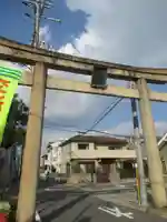 木嶋坐天照御魂神社の鳥居