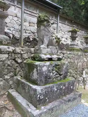 與喜天満神社の狛犬