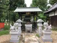 姫嶋神社の狛犬