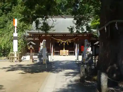 新田神社の本殿・本堂