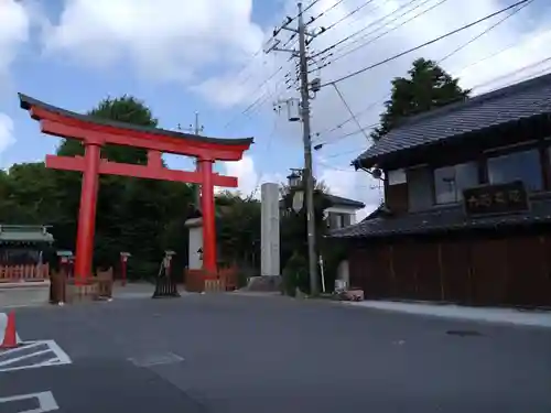 鷲宮神社の鳥居