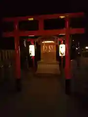 星川杉山神社の鳥居