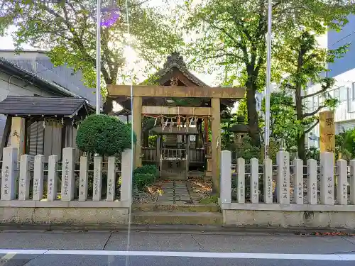 澤下神社の鳥居