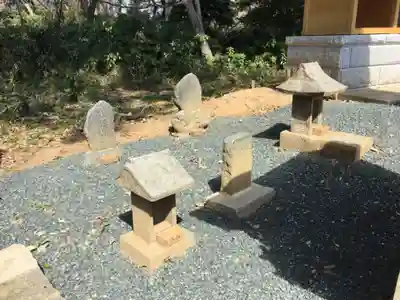 佐波波地祇神社の末社・摂社