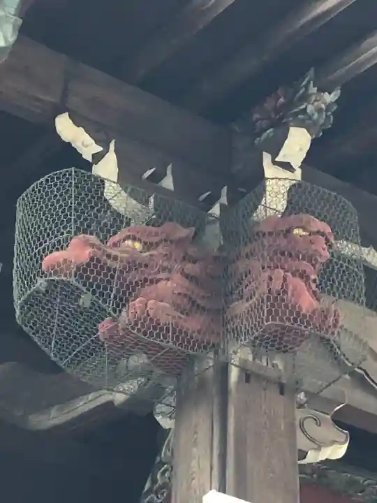 鬼子母神堂 (法明寺)の芸術