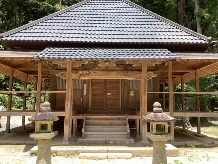 猿投神社山中観音堂の本殿・本堂