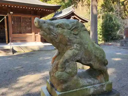 和気神社の狛犬