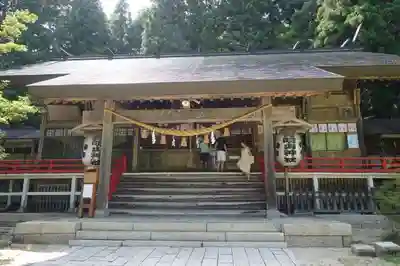 有明山神社の本殿・本堂