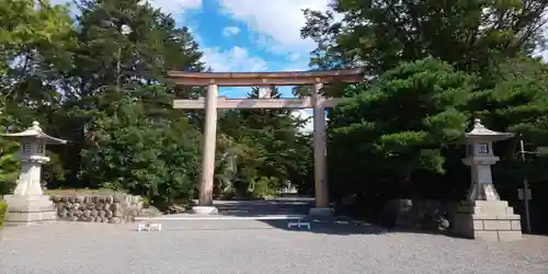 長野縣護國神社の鳥居