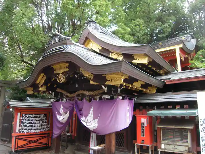 満足稲荷神社の本殿・本堂