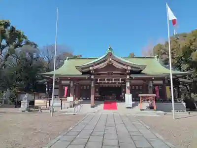 大阪護國神社の本殿・本堂