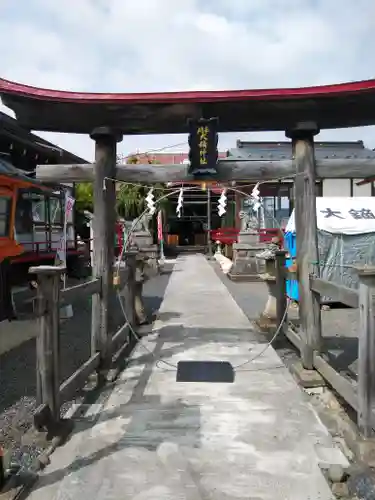 大鏑神社の鳥居