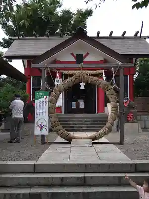 元郷氷川神社の本殿・本堂